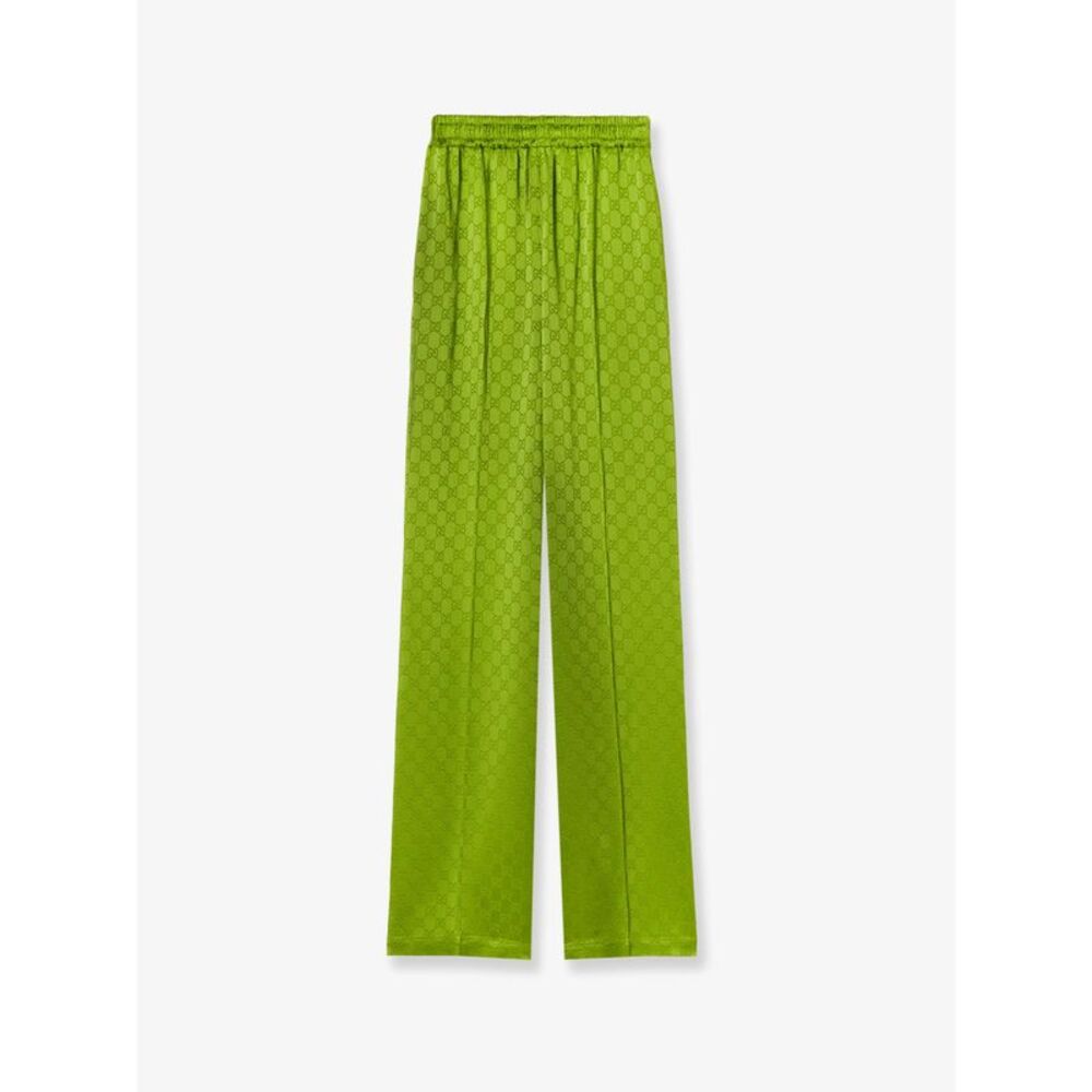 Gucci Women Gucci Green Pants - Picture 2 of 3